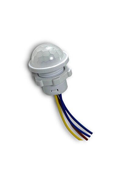 ELEKTROMALL Pır Hareket Sensörü 220V - 20cm Kablolu