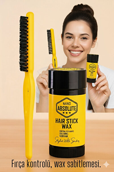 Transformacion Set četkica za punđe, štapića i voska, profesionalni set za pu...