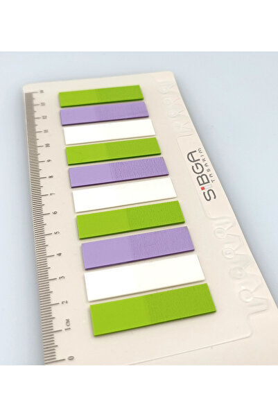 sibga tasarım Transparent Color Postit Post-It Post It. Book Marker Bookmark Postit Sticker Note Paper 200 Sheets