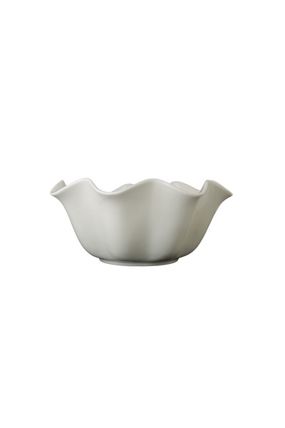 SQUALO White Porcelain Salad Bowl - 36.5x36.5x15.8 cm