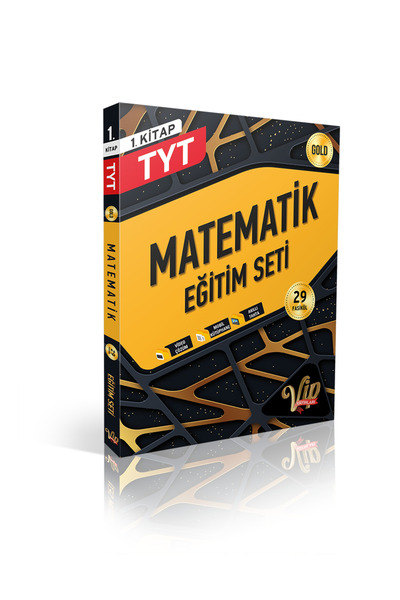 vip yayınları TYT Matematik Eğitim Seti 1. Kitap Gold