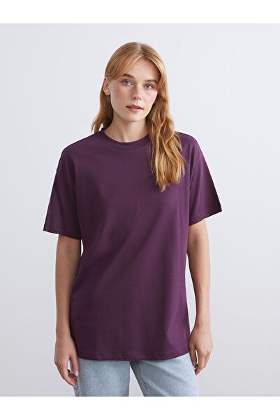 LC Waikiki LCW Modest Dik Yaka Kadın Tişört