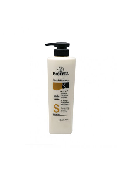 pasteel Pastel Shampoo with Keratin, Sulfate-Free, 500ml