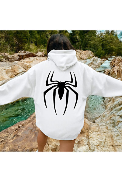 CLASSY.MODA Φούτερ με κουκούλα με 3 κλωστές Unisex με τσέπη καγκουρό, μεγάλο ...