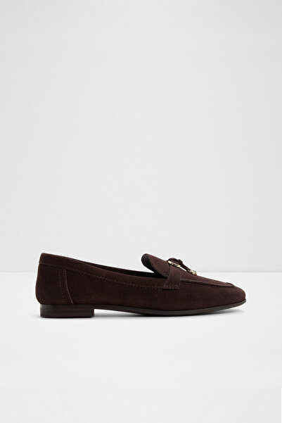 Aldo YBILIDE - Kadın Kahverengi Hakiki Süet Slip-On Loafer