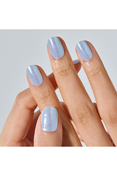 Ohora N Light Blue Chrome Jel Tırnak 30 Adet, 2 Kullanım