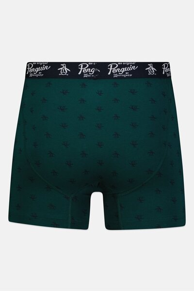 Original Penguin Men 2 Pieces Allover Print Boxer Briefs, Multicolor
