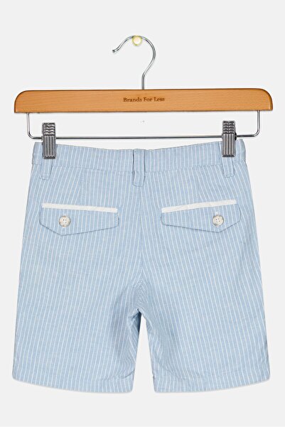 Gingersnaps Toddlers Boy Stripe Shorts, Multicolor