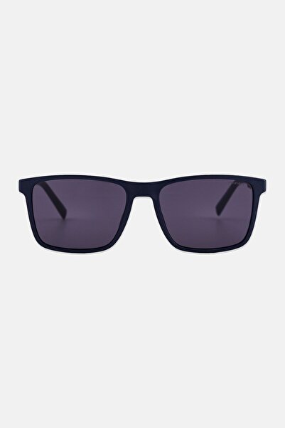 Tommy Hilfiger Men 2078948RU56IR Rectangular Sunglasses, Navy