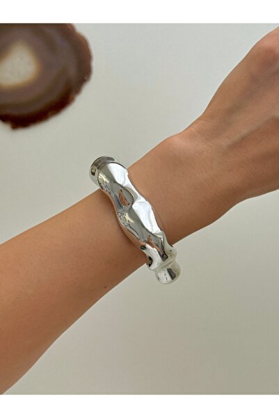 YOUES JEWELRY Kadın Kalın Kelepçe Bileklik Akrilik Kelepçe Bileklik