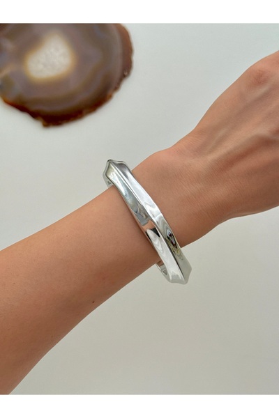 YOUES JEWELRY Kadın Kalın  Bileklik Akrilik Kelepçe Bileklik