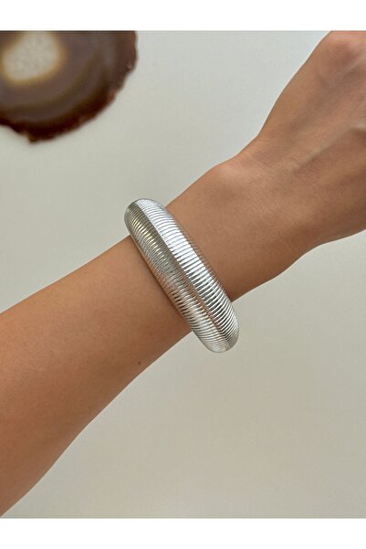 YOUES JEWELRY Kadın Kalın Kelepçe Bileklik Akrilik Kelepçe Bileklik