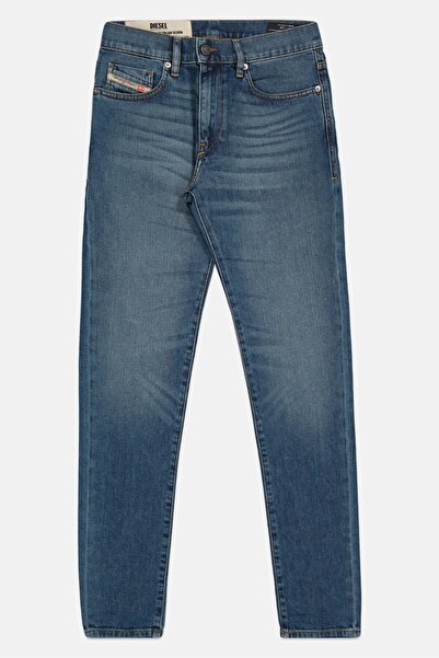 Diesel Men D Strukt Slim Fit Washed Stretchable Jeans, Blue