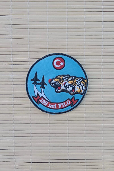 İZMİR ASKERİ MALZEME شارة مطرزة بشعار الفيلو تايب (الفرقة البحرية) وشعار الطا...