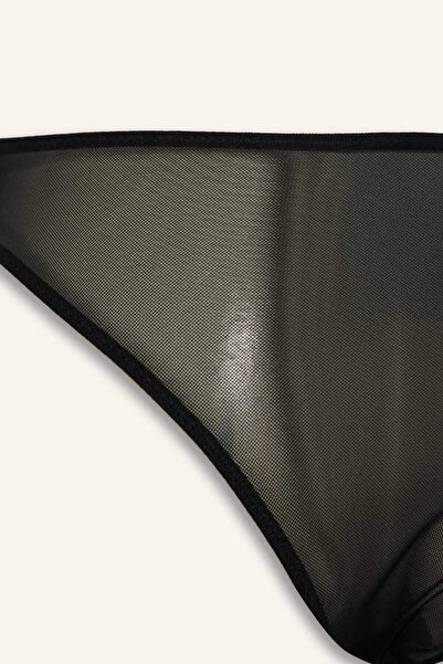 DeFacto Tulle Brazilian Panties Fall in Love F7030Ax25Wn