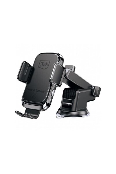 3MK Incarcator Auto Wireless Drive&Charge 15W 1.67A Negru