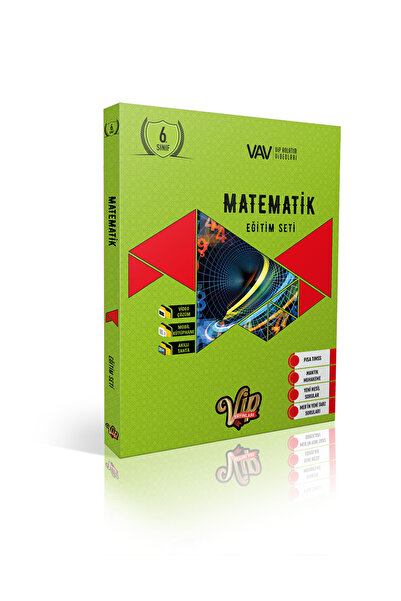 vip yayınları 6. Sınıf Matematik Eğitim Seti