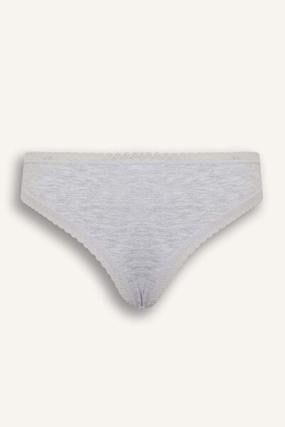 DeFacto Lace Detailed 3-Piece Brazilian Panty-Fall in Love F2190Ax25Au