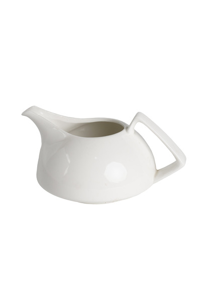 SQUALO Elegantly designed white porcelain milk jug - 17X12X7.5 cm