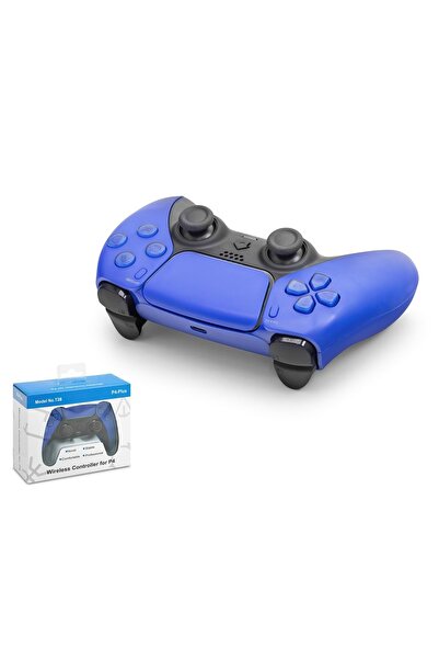 NODAR ND500C Bluetooth GamePad Oyun Kolu PS4 Uyumlu DoubleShock 4 Mavi