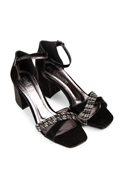 Deery Pantofi rochii de seară negri de damă 