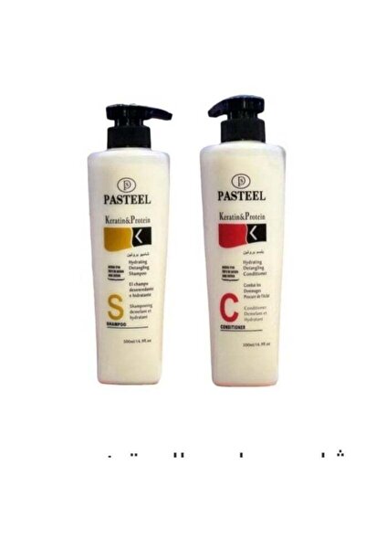 Pastel Protein and Keratin Shampoo and Conditioner from - 500ml per piece