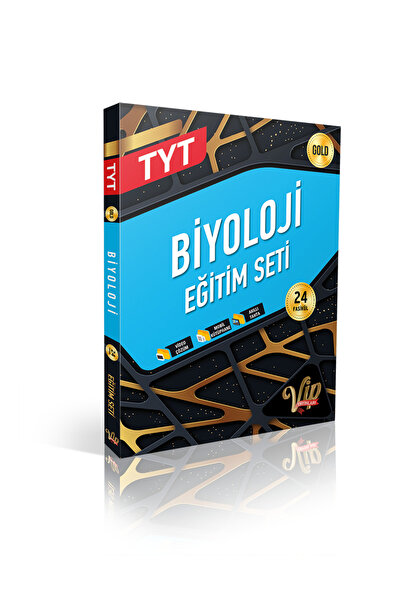 vip yayınları TYT Biyoloji Eğitim Seti Gold