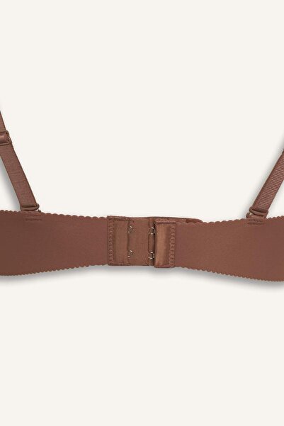 DeFacto Yarım Dolgulu Micro Kaplı Yarım Dolgulu Balenli Tişört Bra Fall in Love C1525AX25AU