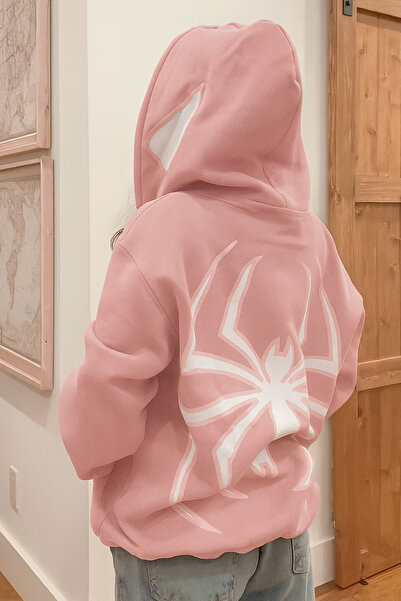 CLASSY.MODA Φούτερ με κουκούλα Unisex με 3 κλωστές με τσέπες καγκουρό, προσαρ...