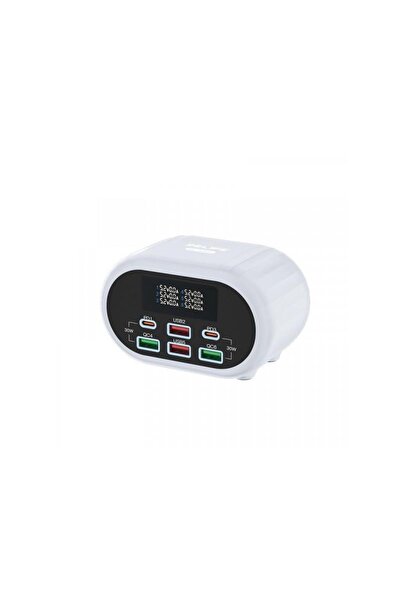 Relife Charger Station RL-309U 72W 5A 2 x USB-C - 4 x USB-A Silver