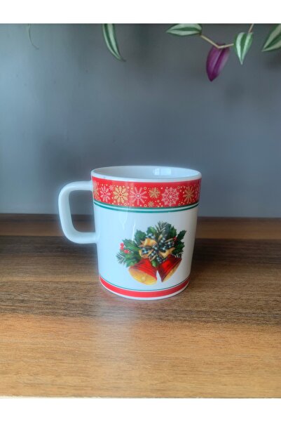 FERMATO New Year-Christmas Bell Model Single Mug