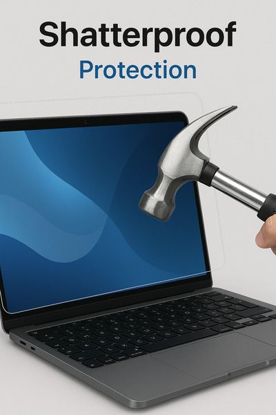 PiyasaSepeti MacBook Air 13" (M4) калъф Evoque + 9H Nano протектор за екран