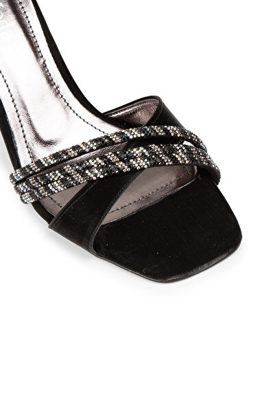 Deery Pantofi rochii de seară negri de damă 