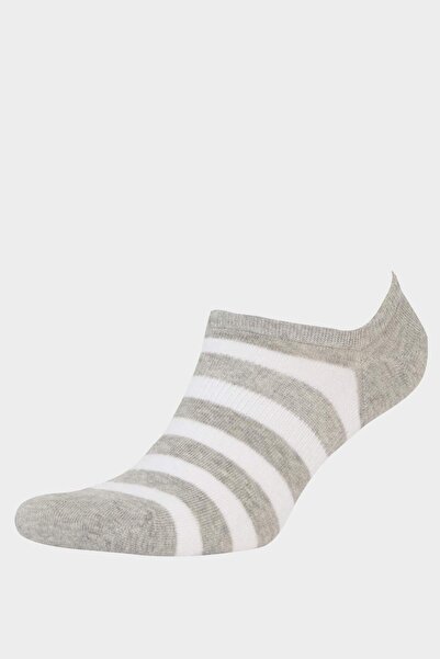 DeFacto Erkek 5'li Pamuklu Sneaker Çorap F5327AXNS