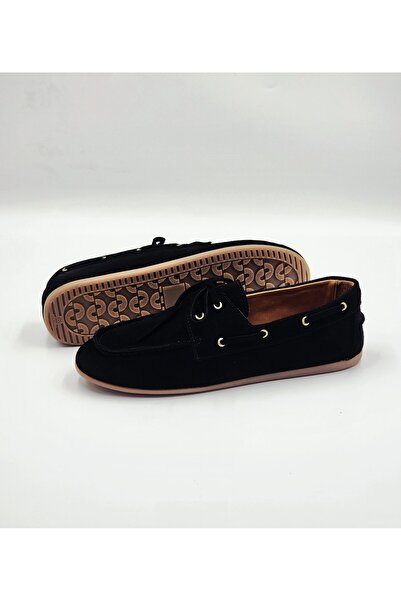 Ega ayakkabı Women's Genuine Suede Moccasins & Ballet Flats