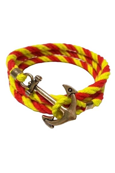 Zamo Ανδρικό βραχιόλι, Zamo, Nautica, KJP, χάλκινα κούμπωμα, λεπτομέρεια άγκυ...