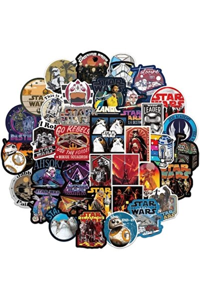 Zamo Sada nálepiek, Star Wars, vodeodolná a odolná voči slnku, opakovane použ...