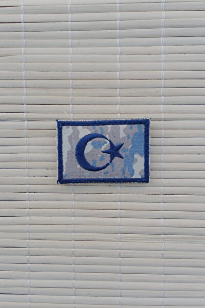 İZMİR ASKERİ MALZEME شارة ناكيس مطرزة بألوان التمويه الخاصة بالقوات الجوية، ش...