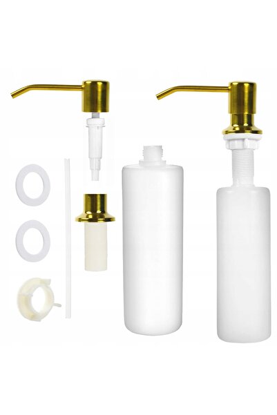 Other Gold Countertop Liquid Soap Dispenser for Kitchen and Bathroom Sink 350ml