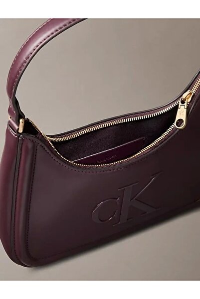 Calvin Klein Bold CK Küçük Omuz Kadın Kırmızı Çanta LV04F3230G-BAP