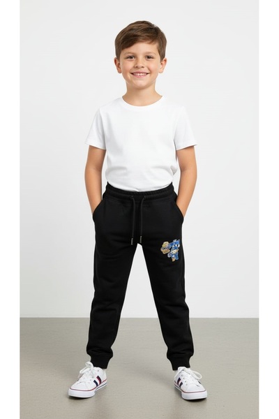 fh fashionhere Labubu Printed Lycra Compact Jogger Sweatpants