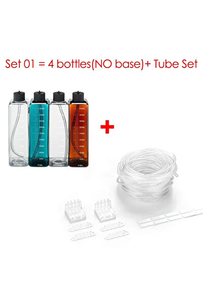 choice2 مجموعة 01 لا يوجد خزان عشب أساسي خزان مياه البحر مضخة معايرة زجاجة ال...