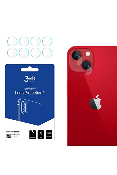 3MK [Pachet 4x] Folie foto pentru iPhone 13, protecție lentilă, transparentă