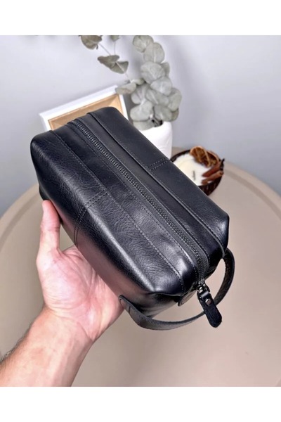 Fil Deri Premium Elite Handbag with Grip Tape Genuine Leather 2057