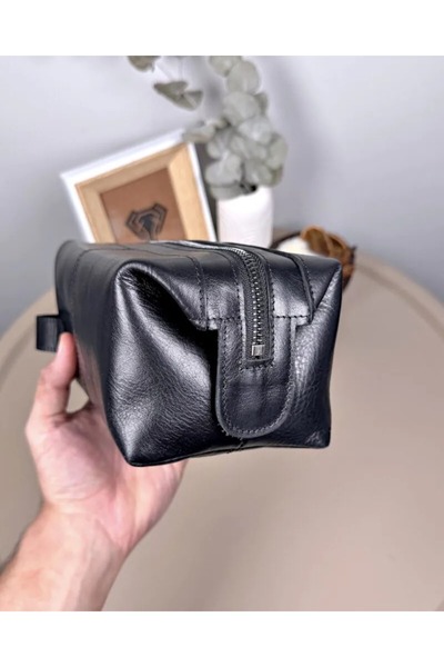 Fil Deri Premium Elite Handbag with Grip Tape Genuine Leather 2057