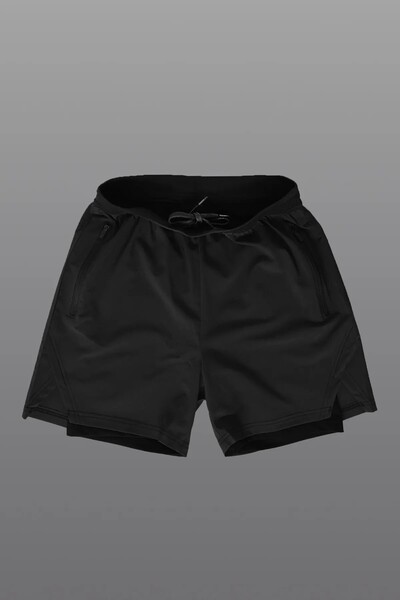GRAVITY RESISTANT Gr Fitness 2in1 Sports Shorts with Leggings |   Hidden Pocket Detailed