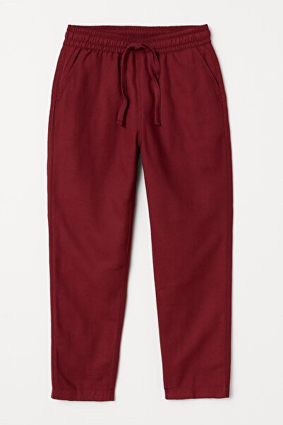 HAKKE Elastic Waist Casual Jogger Pants