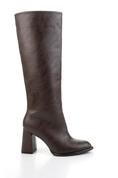 Bambi Kahve Kadın Çizme K03565090842