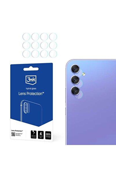 3MK [Pachet de 4] Folie foto pentru Samsung Galaxy A35 5G / Galaxy A55 5G, pr...