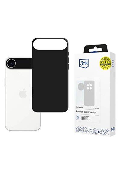 3MK Θήκη για iPhone 17 Air, Ματ θήκη, μαύρη